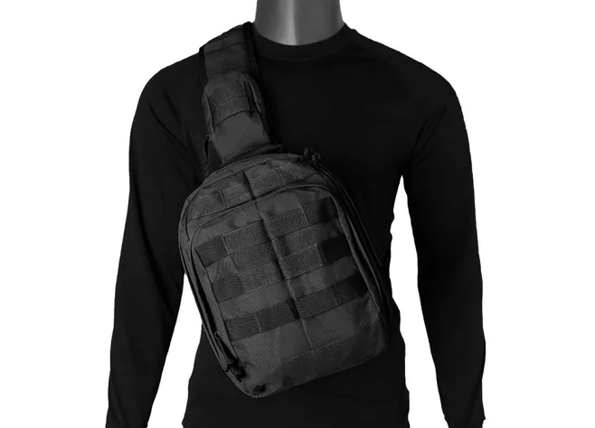 Сумка однолямочна Camotec YQS 15 Black Фото 1